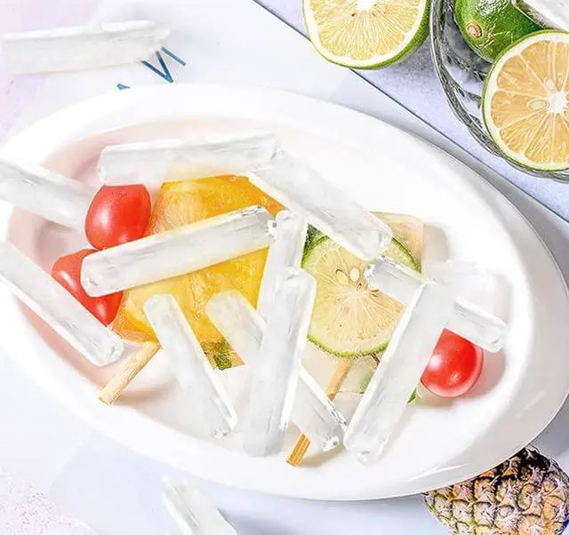 Alt view image 7 of 7 - 4 Pack Ice Cube Trays, Narrow Water Bottle Ice Cube Tray Stick, Silicone Ice Trays for Freezer with Easy Push and Pop Out Material, Ideal for Sports and Water Bottles