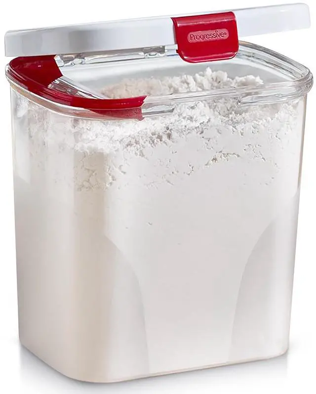 Main image of Flour Keeper Airtight Storage Container for Flour, Sugar & Dry Goods, 5 lb Capacity, BPA-Free, Easy Pour Design
