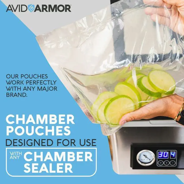 Alt view image 5 of 7 - Chamber Vacuum Sealer Bags 6x10" & 8x12" 280 Pack Heavy Duty Commercial Grade, BPA-Free Pouches for Sous Vide, Food Preservation, Meat Storage, Freezing, and Long-Term Storage
