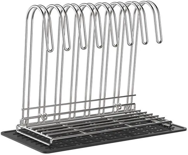 Main image of Reusable Bag Rack with Cup Drying Mat,Plastic Bag Dryer Rack Dish Drying,Collapsible Kitchen Counter Storage Organizer Sponge Holder,Dryer Rack for Silicone Storage Bag,Kitchen Must Have
