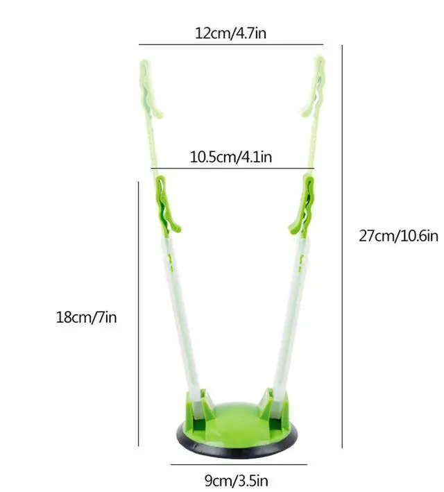 Alt view image 2 of 7 - Baggy Rack - (8 Pack),Food Storage Bags Clip, For Food Prep Bag/Plastic Freezer Bag/Ziploc Bag Holder Stand,Meal Planning/prep Bag Holders
