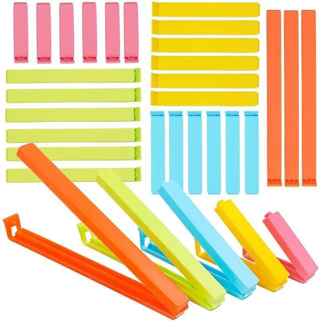 Main image of Food Bag Sealing Clips,27pcs Assorted Size Plastic Bag Sealing Clips for Snack Coffee Potato Chip Food Storage Bag