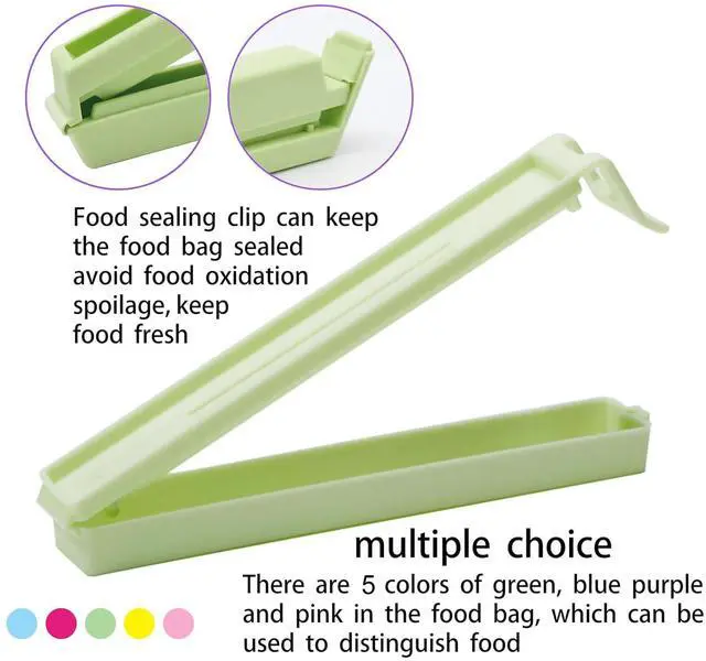 Alt view image 5 of 7 - 40PCS Sealing Clips - Large Size Food Clips for Food Storage - Kitchen and Home (4.3in x 20, 2.4in x20)