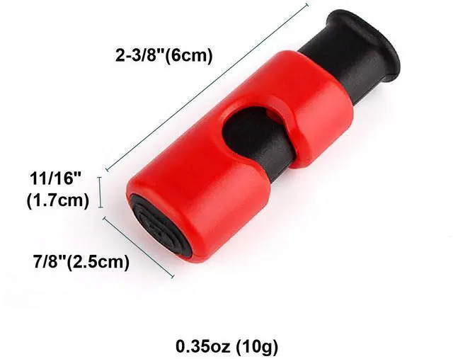 Alt view image 2 of 5 - 6 Pcs Premium Grade Food Bag Squeeze Clips Bread Clips Rubber Lid Non-Slip Sealer Bag Cinches Easy Use Lock