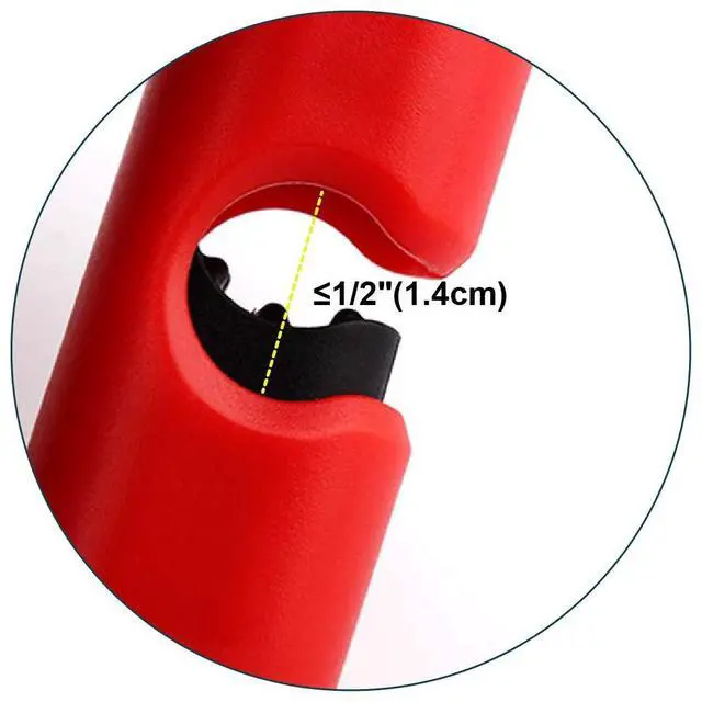 Alt view image 3 of 5 - 6 Pcs Premium Grade Food Bag Squeeze Clips Bread Clips Rubber Lid Non-Slip Sealer Bag Cinches Easy Use Lock
