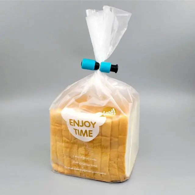 Alt view image 4 of 5 - 6 Pcs Premium Grade Food Bag Squeeze Clips Bread Clips Rubber Lid Non-Slip Sealer Bag Cinches Easy Use Lock