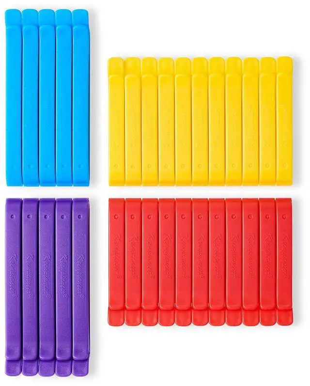 Alt view image 7 of 7 - Decorating Bag Sealing Clips, 32 Pack, Multipurpose for Food and Snack Storage, 3inch and 4inch Long