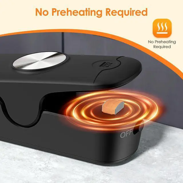 Alt view image 3 of 7 - Bag Sealer, 2 in 1 Mini Bag Sealer Heat Seal and Cutter, Portable Chip Bag Sealer Heat Sealer Bag Resealer for Snacks Candies Plastic Bag Food Storage (Batteries Included)