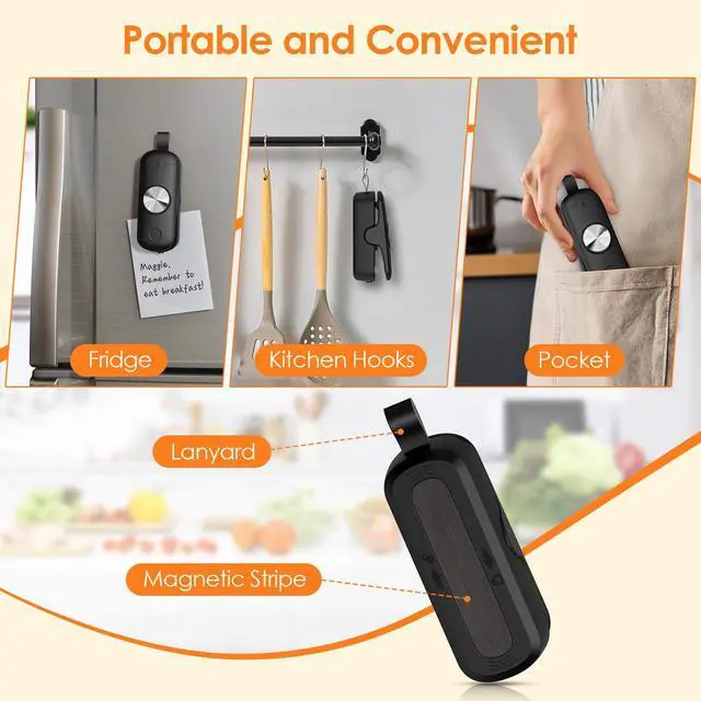 Alt view image 5 of 7 - Bag Sealer, 2 in 1 Mini Bag Sealer Heat Seal and Cutter, Portable Chip Bag Sealer Heat Sealer Bag Resealer for Snacks Candies Plastic Bag Food Storage (Batteries Included)