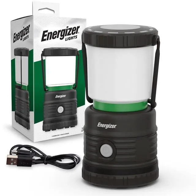 Main image of LED Camping Lantern X1000, Bright and Rugged Tent Light, Water-Resistant Rechargeable Lantern for Camping, Hiking, Fishing, Emergency, Portable Light (USB Cable Included)