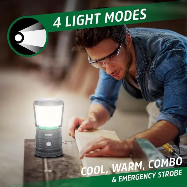 Alt view image 3 of 7 - LED Camping Lantern X1000, Bright and Rugged Tent Light, Water-Resistant Rechargeable Lantern for Camping, Hiking, Fishing, Emergency, Portable Light (USB Cable Included)