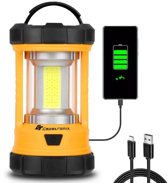 Main image of Camping Lantern, 3200LM Bright Camping Light, 4600mAh Rechargeable LED Lantern for Power Outages, 5 Light Modes Camping Lamp for Fishing/Hurricane/Emergency, Camping Must Haves