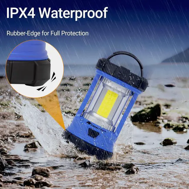 Alt view image 7 of 7 - Camping Lantern, 3200LM LED Lanterns for Power Outages, 4600mAh Phone Charger & Rechargeable Lantern, 5 Light Modes Lantern Flashlight for Hurricane/Emergency/Storm, CT CAPETRONIX Camping Accessories