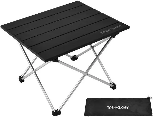 Main image of Small Camping Table - Beach Table that Fold Up - Lightweight, Foldable, Potable Folding Small Outdoor Table - for Camp, Hiking, Campers & Summer Outing Trip