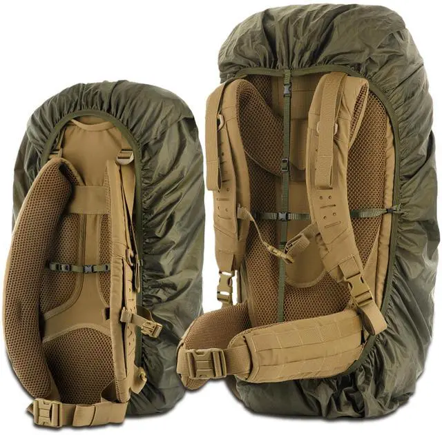 Main image of Backpack Rain Cover Waterproof - Bag Rain Cover 50-60L - for Hiking Travel Camping Military (Olive, Large)