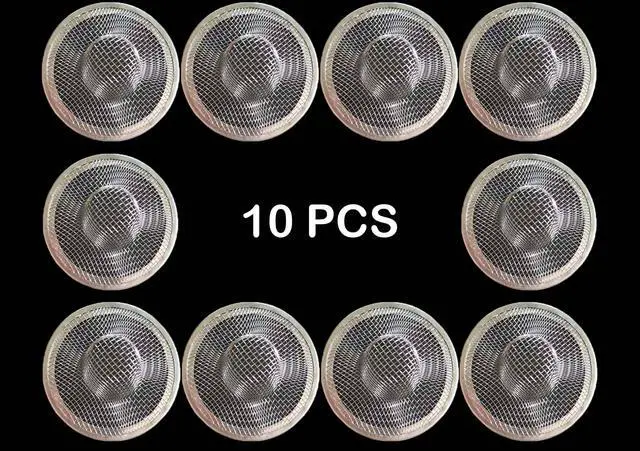 Alt view image 7 of 7 - 10PCS Mesh Sink Drain Strainer Bathroom, 2.75" Stainless Steel Slop Basket Filter Trap Hair Catcher, Tub Drain Screen Filter Cover Mesh Bathroom Bathtub RV Laundry Lavatory Balcony Utility