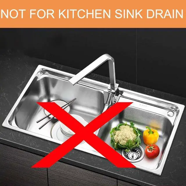 Alt view image 3 of 5 - 1.0" Bathroom Sink Drain Strainers, 6PCS Drain Hair Catchers for Laundry, Mop Pool, Utility, Slop, RV Sink, Stainless Steel Drain Filter