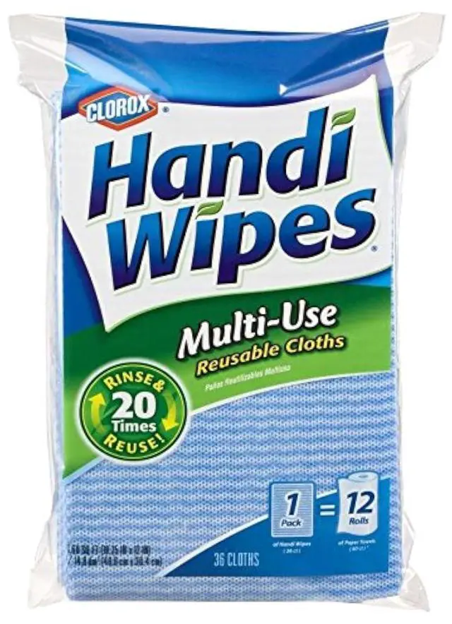 Main image of Handi Wipes Clorox Multi-Use Reuseable Cloths, 36 Count
