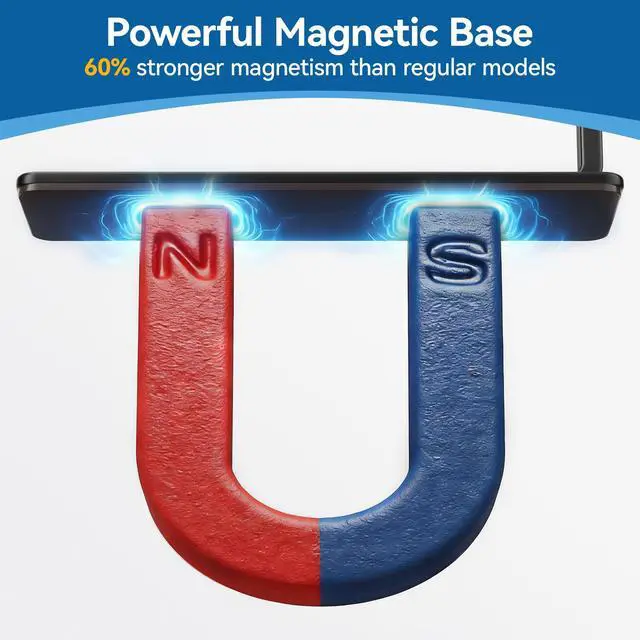 Alt view image 4 of 7 - Magnetic Paper Towel Holder Fits Jumbo Rolls, Black Heavy-Duty No Drill Towel Bar for Kitchen, Refrigerator, Washing Machine, RV, BBQ Grill Cart and Metal Storage Cabinet
