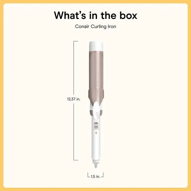 Alt view image 7 of 7 - Double Ceramic 1 ½-Inch Curling Iron