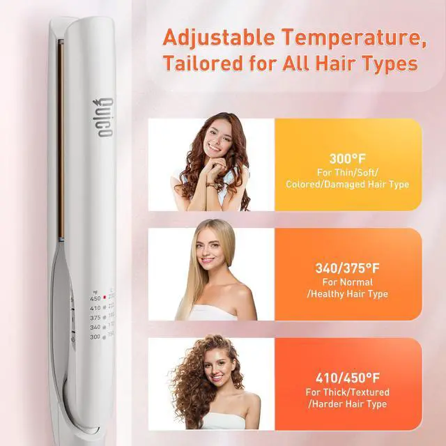 Alt view image 7 of 7 - Hair Straightener, 100-240V Dual Voltage Straightener and Curler