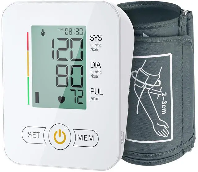 Main image of Arm Blood Pressure Monitor,maguja Blood Pressure Machine,BP Monitor Automatic Upper Arm Digital with Blood Pressure Cuff for Home Use (White)