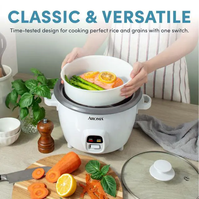 Alt view image 4 of 7 - 20-Cup (Cooked) One-Touch Rice Cooker and Food Steamer with Auto-Warm | 10 cups uncooked, 20 cups cooked (ARC-390NGP)