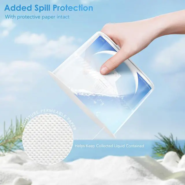 Alt view image 5 of 7 - Moisture Absorbers, Fast Acting Humidity Absorber & Odor Eliminator, Long Lasting Dehumidifier for Closet, Bathroom, Basement, Car & RV, 3 Pack, Fragrance Free