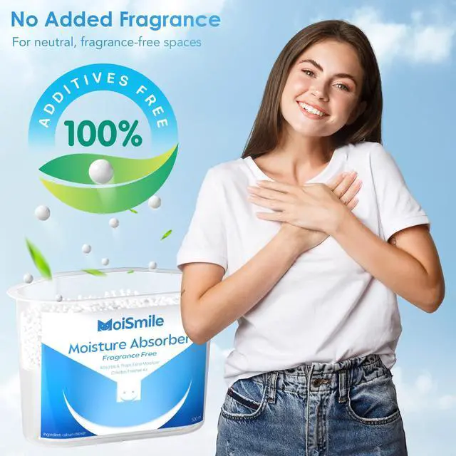 Alt view image 6 of 7 - Moisture Absorbers, Fast Acting Humidity Absorber & Odor Eliminator, Long Lasting Dehumidifier for Closet, Bathroom, Basement, Car & RV, 3 Pack, Fragrance Free