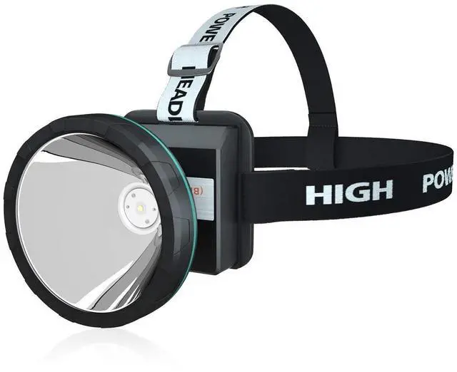 Main image of Bright Headlamp Rechargeable LED Torch for Mining,Camping, Hiking, Fishing