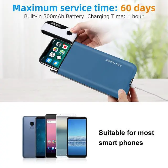 Alt view image 2 of 6 - Phone Lock Box with Timer,Cell Phone Lock Box,USB Charging Type,Long-Term Continuous Use,Time Can Be Freely Set,Easy to Carry,Excessive Games,Mobile Phone Addiction
