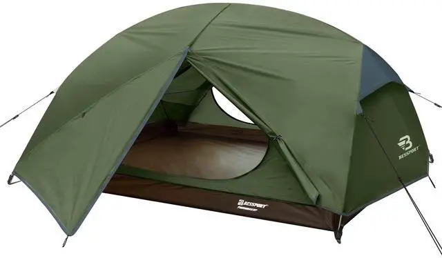 Main image of Camping Tent for 2 Person, Lightweight Backpacking Tent Waterproof Windproof Two Doors Easy Setup Double Layer Outdoor Tents for 3 to 4 Seasons, Suitable for Outdoor,Hiking,Camping