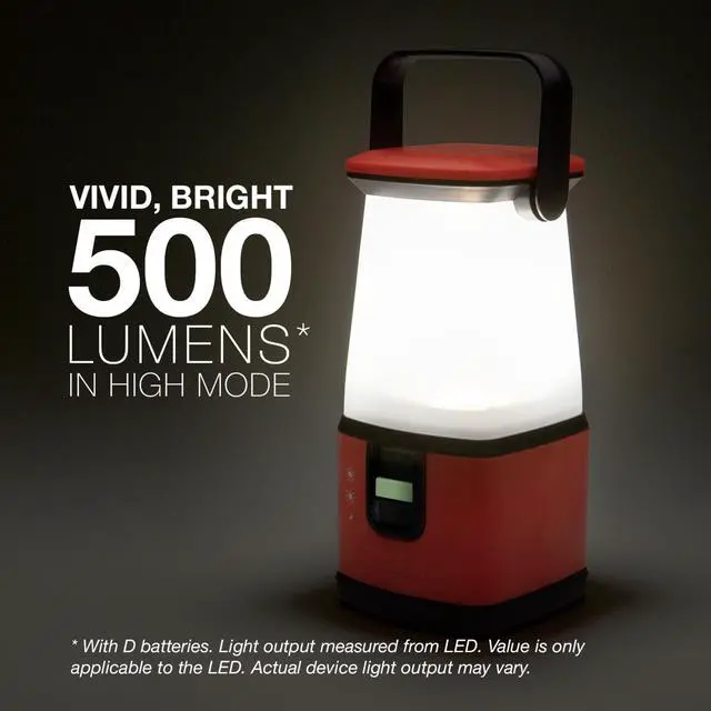 Alt view image 5 of 7 - WeatheReady LED Camping Lantern PRO-360, IPX4 Water Resistant Tent Light, Ultra Bright Battery Powered Lanterns for Camping, Outdoors, Emergency Power Outage