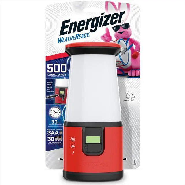 Main image of WeatheReady LED Camping Lantern PRO-360, IPX4 Water Resistant Tent Light, Ultra Bright Battery Powered Lanterns for Camping, Outdoors, Emergency Power Outage