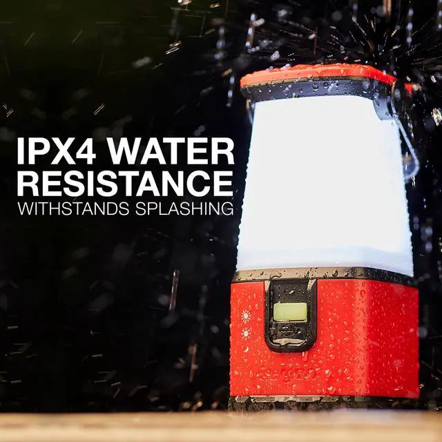Alt view image 4 of 7 - WeatheReady LED Camping Lantern PRO-360, IPX4 Water Resistant Tent Light, Ultra Bright Battery Powered Lanterns for Camping, Outdoors, Emergency Power Outage
