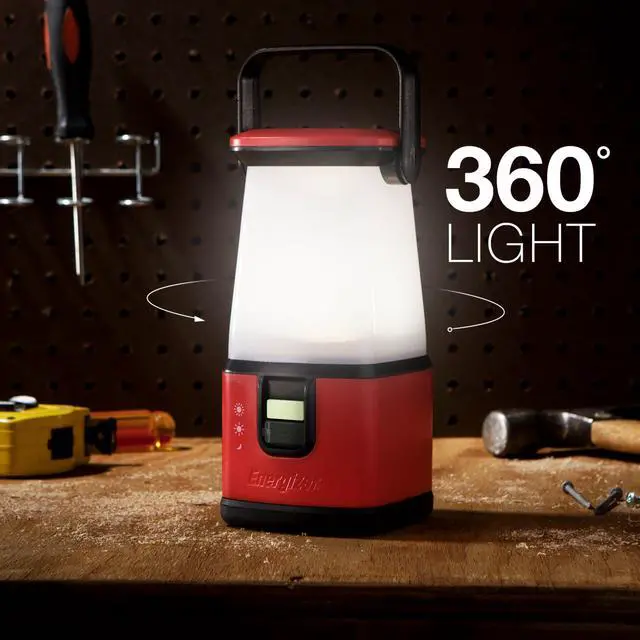 Alt view image 3 of 7 - WeatheReady LED Camping Lantern PRO-360, IPX4 Water Resistant Tent Light, Ultra Bright Battery Powered Lanterns for Camping, Outdoors, Emergency Power Outage