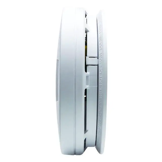 Alt view image 3 of 6 - Hardwired Carbon Monoxide Detector with 9-Volt Battery Backup, Digital LED Display 5.75 diameter x 1.8 depth