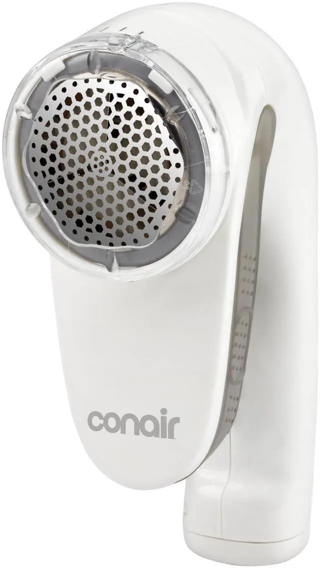 Main image of Fabric Shaver and Lint Remover, Rechargeable Portable Clothes Shaver with 3 Settings, Fuzz Remover for Sweaters, Clothing, and Furniture, Large 2-Inch Shaving Head, White
