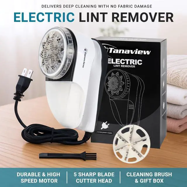 Alt view image 3 of 7 - Power Corded Electric Fabric Shaver