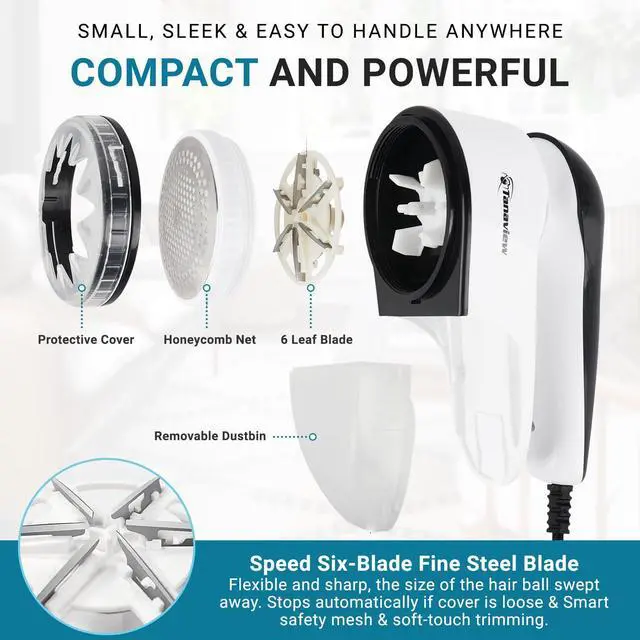 Alt view image 6 of 7 - Power Corded Electric Fabric Shaver