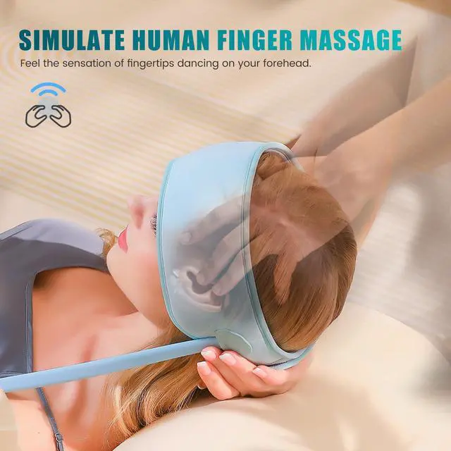 Alt view image 5 of 7 - Head Massager Scalp,Rechargeable Massager for Head,Portable Electric Percussion for Deep Relaxation & Stress Relief,Great Gift for Mom and Grandma