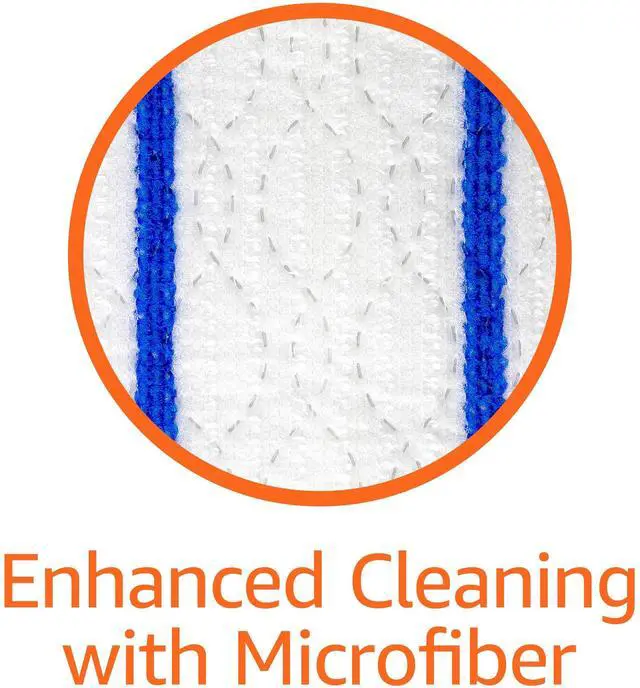 Alt view image 3 of 6 - Basics Wet Mopping Cloth Refills, Multi-Surface Floor Cleaning, Fresh Scent, Low Streak, Disposable, 24 Count (Fits Swiffer Sweeper Mop Heads)