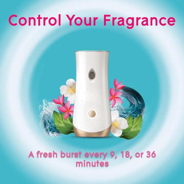 Alt view image 4 of 7 - Glade Automatic Spray Refill, Air Freshener for Home and Bathroom, Aqua Waves, 6.2 Oz, 3 Count