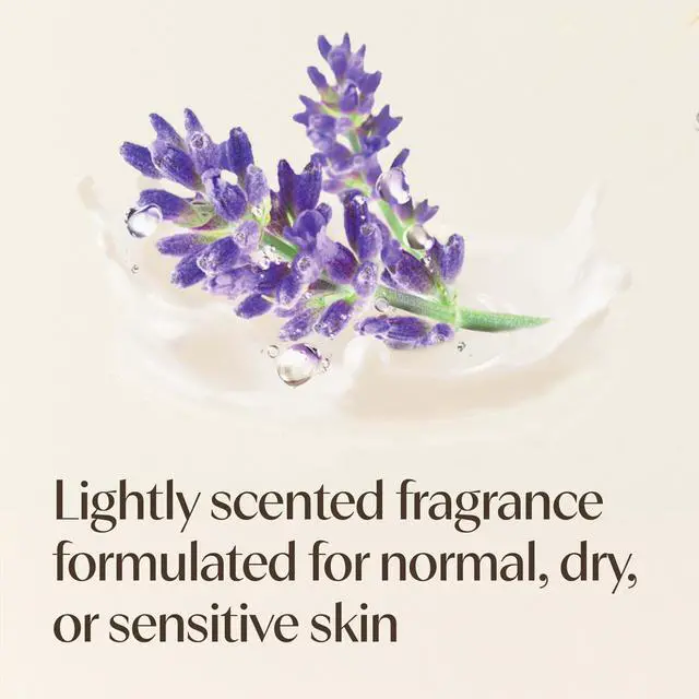 Alt view image 5 of 7 - Aveeno Stress Relief Body Wash, Lavender Scent with Nourishing Prebiotic Oat, Sensitive Skin Body Wash for Normal to Dry Skin, Paraben-, Dye-, and Soap-Free, Value Size 33 Fl Oz