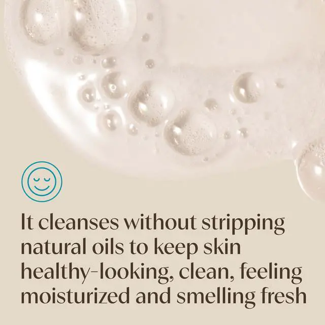 Alt view image 7 of 7 - Aveeno Kids Sensitive Skin Face & Body Wash, Nourishing Oat Extract, Wash Away Dirt and Germs Without Drying, Kids Body Wash is Tear-Free, Hypoallergenic, Sulfate- & Dye-Free, 18 Fl Oz