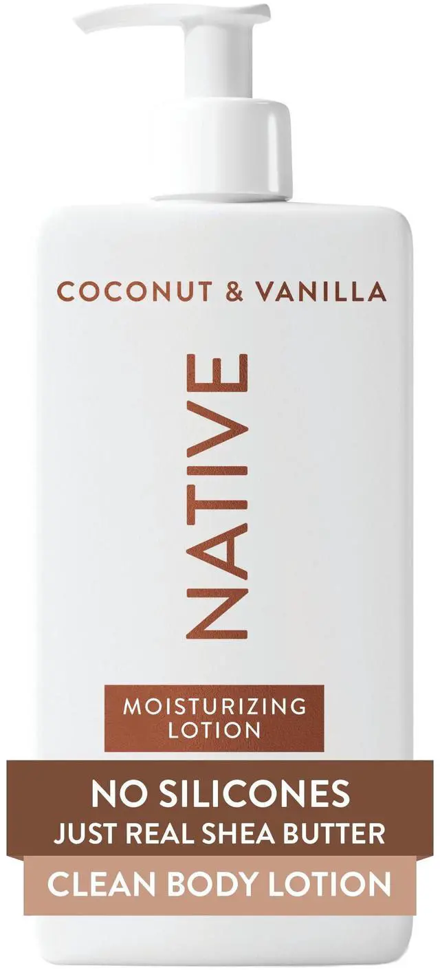 Main image of Body Lotion, Coconut & Vanilla, 48-Hour Hydration for Dry & Sensitive Skin, Made with Plant-Based Moisturizers like Shea Butter, Silicone & Paraben Free, 16.5 fl oz