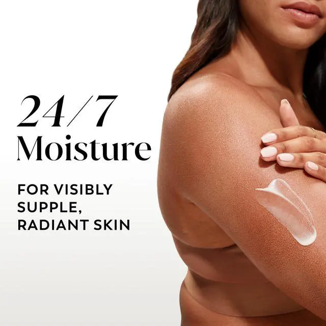 Alt view image 3 of 7 - Body Lotion for Women, Nourishing with Hyaluronic Acid Serum, Visibly Soften & Smooth Skin, 24hr Moisture & Hydration, Fast Absorbing Formula, Vitamin B3 Complex, For All Skin Types, 17 fl oz