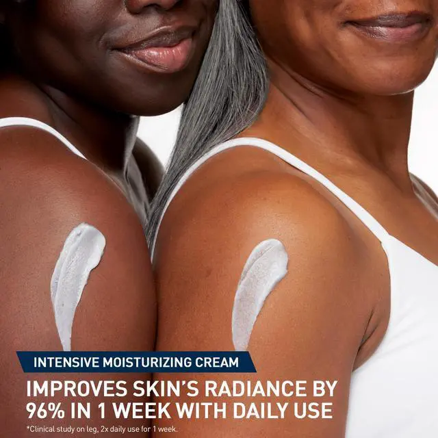 Alt view image 5 of 7 - Intensive Moisturizing Cream, Body Moisturizer With Shea Butter, 72H Hydration + Skin Barrier Repair, Fragrance-Free Body Lotion For Extremely Dry Skin, 19oz | Packaging May Vary