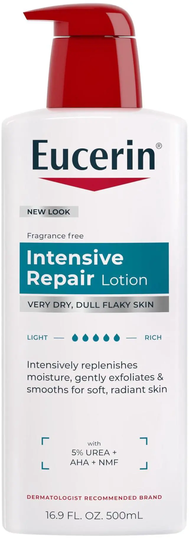 Main image of Intensive Repair Body Lotion for Dry, Flaky Skin, Urea Enriched Body Moisturizer, 16.9 FL OZ Pump Bottle