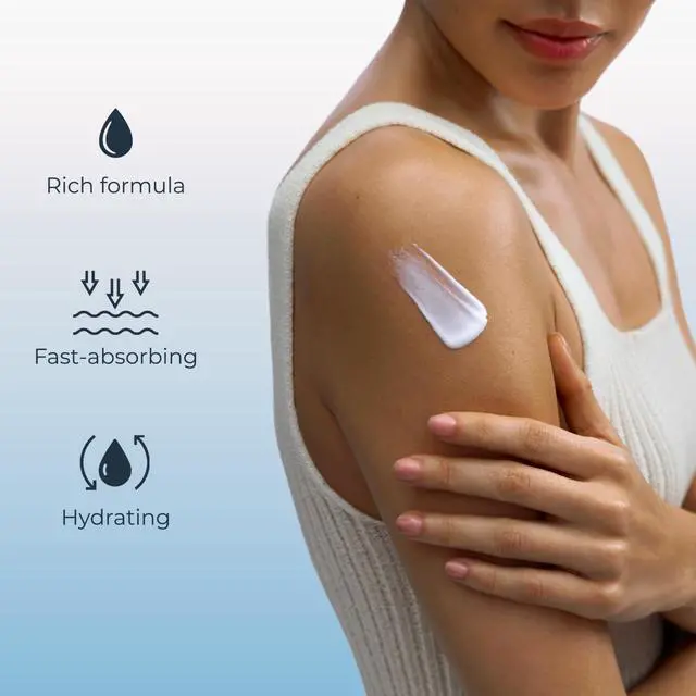 Alt view image 5 of 7 - Intensive Repair Body Lotion for Dry, Flaky Skin, Urea Enriched Body Moisturizer, 16.9 FL OZ Pump Bottle